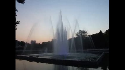 пеещият фонтан в Пловдив