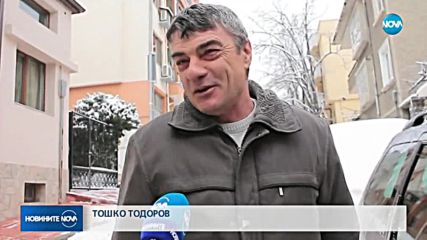 Жълтеникав сняг валя в Североизточна България
