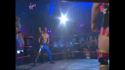 T N A - Kurt Angle and Aj Styles vs Desmond Wolfe and Daniels - impact! 11.19.2009 