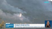Задействаха BG-Alert заради горски пожар в Сливенско