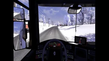 Euro Truck Simulator 2 - Снежец
