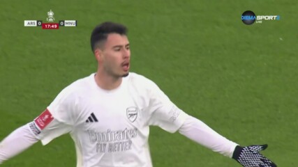 Арсенал - Манчестър Юнайтед 0:0 /първо полувреме/