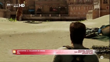 Uncharted 3 - Michael Jackson - They don't care about us