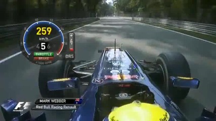Формула 1 - Г П на Италия Онборд 2012 - Част 3 [ 6 ]