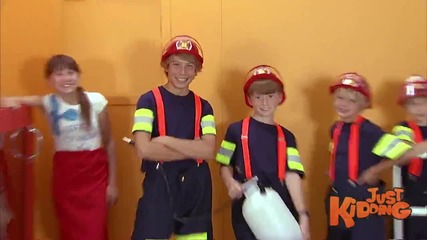 Първо априлска шега :) Деца пожарникари - скрита камера