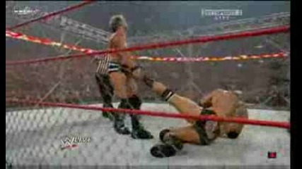 Steel Cage: Chris Jericho Vs Batista