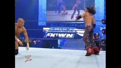 Smackdown 08/07/09 John Morrison vs Tyson Kid [ New ]
