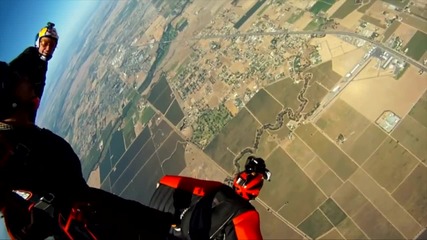 Epic Skydive Stunt -- Must See!!