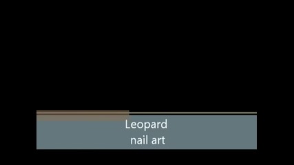Leopard Nail Art