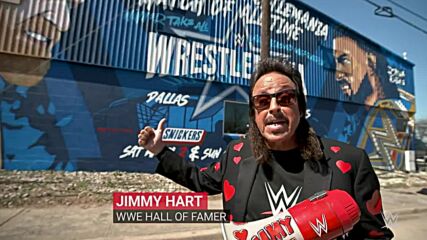 A stupendous mural is unveiled in Dallas to celebrate the site of WrestleMania 38