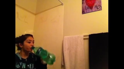 Sprite & banana challenge.