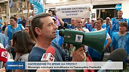 Миньори искат оставката на министър Теменужка Петкова
