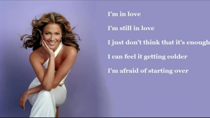 Jennifer Lopez - Starting Over * live + превод