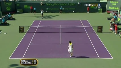 Nadal vs Del Potro - Miami 2009! - The Full Match! - Part 2/13!