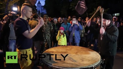 Ukraine: Right Sector call for 'indefinite' Kiev protest after Mukachevo attack