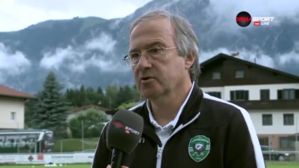 Дерменджиев: Не се крием от никого, броим дните до мача с Жалгирис