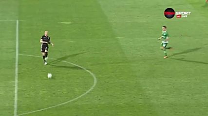 Лудогорец - Берое 1:0 /първо полувреме/