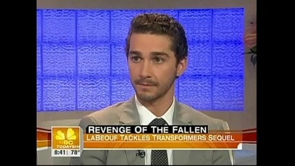 Shia Labeouf on The Today Show 06/09