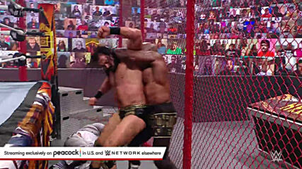Drew McIntyre smashes Bobby Lashley through a table: WWE Hell in a Cell 2021 (WWE Network Exclusive)