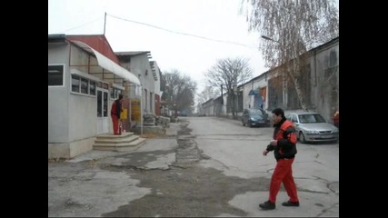 Свет Оод Добрич - Задействане на пожарогасител с въглероден диоксид