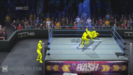 Smackdown vs Raw 2011 25 Ways to use a Table! 
