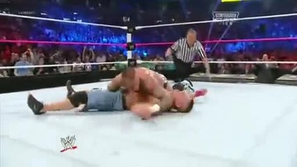 Cm Punk Does Rock Bottom On John Cena Wwe Night Of Champions