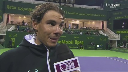 Rafael Nadal vs Illya Marchenko - Doha Open 2016 1-2 Final