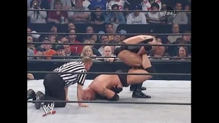 Goldberg vs The Rock backlash 2003