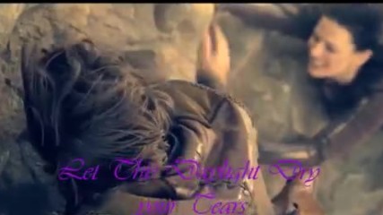 * превод * Rhapsody Of Fire - A Voice In The Cold Wind - Lyrics video