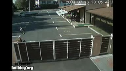 Scooter Driver Fail