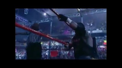 Kurt Angle vs Undertaker vs. Rikishi vs Hhh vs Stone Cold vs The Rock at Armageddon 2000 1-4