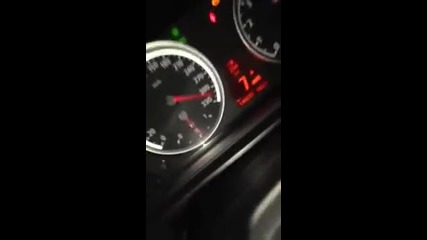 Bmw M5 top speed run 340 km h