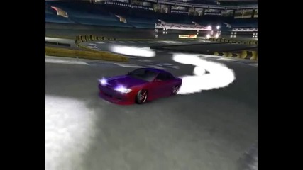 Nissan Silvia S15 Прави Откачен Дрифт на Nfsu2 !!!