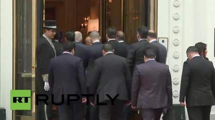 Austria: Steinmeier and Zarif arrive for Syrian conflict talks in Vienna