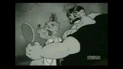 Popeye The Sailor - A Clean Shaven Man