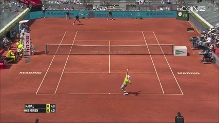 Nadal vs Nieminen - Mutua Madrid Open [2014]