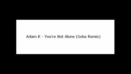 Adam K - Youre Not Alone (Adam K & Soha Remix)