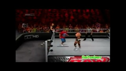 Svr 2011 John Cena The Rock vs The Miz Alex Rilley