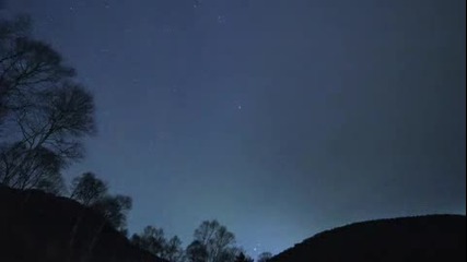 Зимните Звезди - Time Lapse Winter Stars