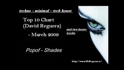 top ten chart 2009 david reguera tech house minimal techno 
