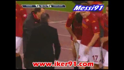 14.12 Рома - Каляри 3:2 Мирко Вучинич гол