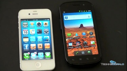Iphone 4 vs. Google Nexus S Smartphone 