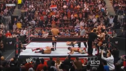 Triple H and Mr Kennedy Vs Ecw Roster