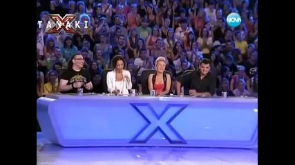 Синът на Тони Стораро в X - Factor България 16.09.11