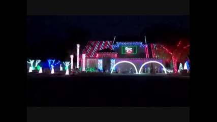 Justin Bieber - All I want For Christmas Is You -светлинно шоу