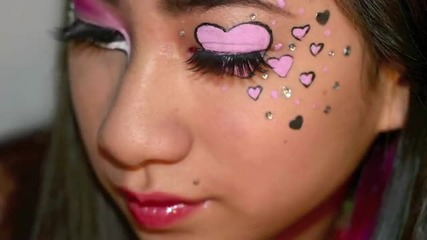 Valentines Rave Makeup