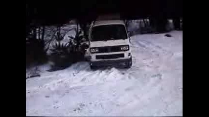 Volkswagen Syncro Stuck In Ditch