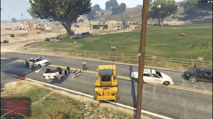 Grand Theft Auto V [pc] / Мачкаме полицаи