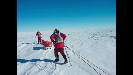Ray Zahab treks to the South Pole 
