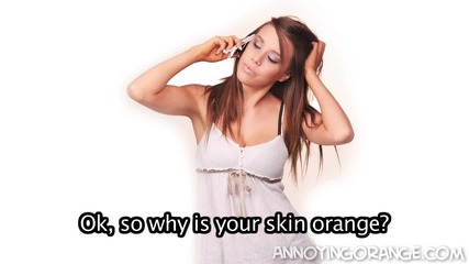 Annoying Orange Prank Call #1 Tanning Salon - Смях 